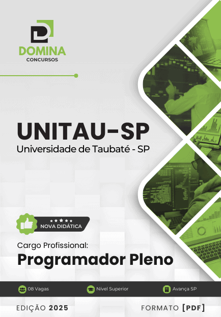 Apostila Programador Pleno UNITAU SP 2025