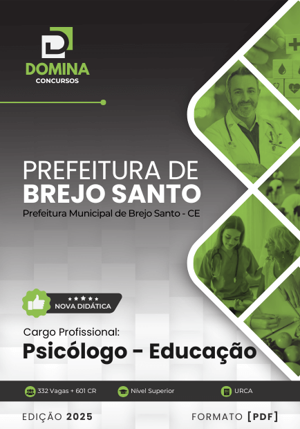 Apostila Psicólogo Educação Brejo Santo CE 2025