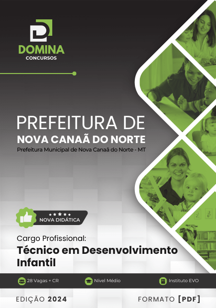 Apostila Técnico Desenvolvimento Infantil Nova Canaã do Norte MT 2025