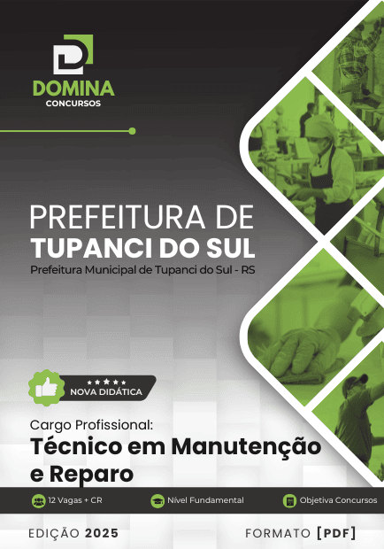 Apostila Técnico em Manutenção Tupanci do Sul RS 2025