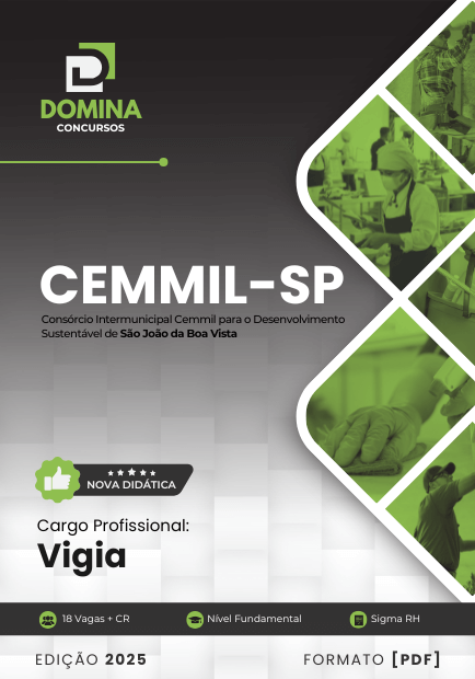 Apostila Vigia CEMMIL São João Boa Vista SP 2025
