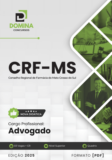 Apostila Advogado CRF MS 2025