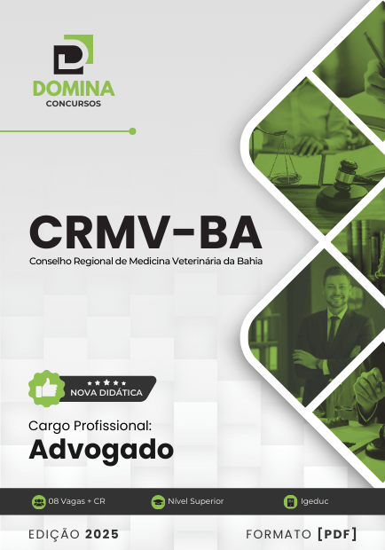 Apostila Advogado CRMV BA 2025