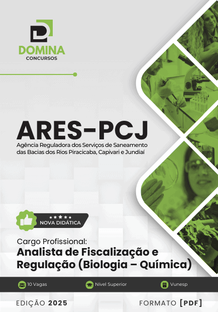 Apostila Analista de Fiscalização Biologia ARES PCJ 2025