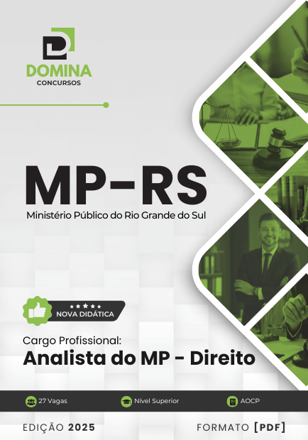 Apostila Analista Direito MP RS 2025