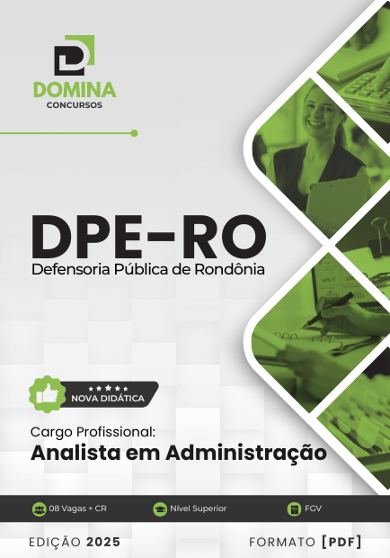Apostila Analista em Administração DPE RO 2025