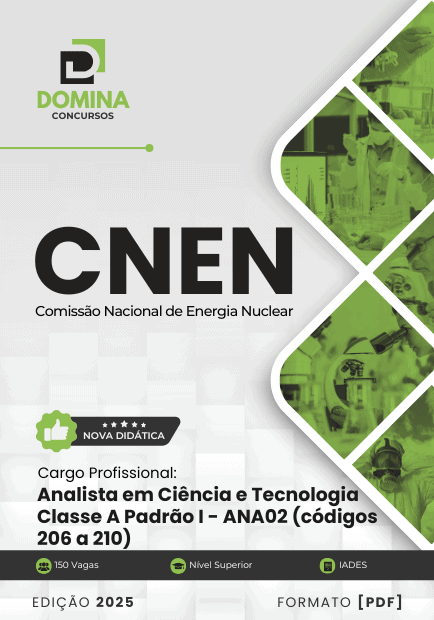 Apostila Analista em Ciência e Tecnologia ANA02 CNEN 2025