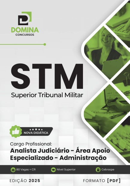 Apostila Analista Judiciário Administração STM 2025