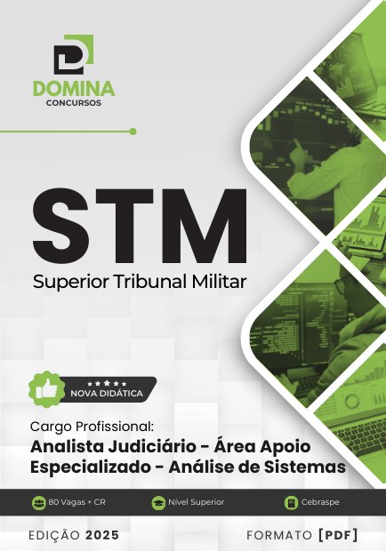 Apostila Analista Judiciário Análise de Sistemas STM 2025