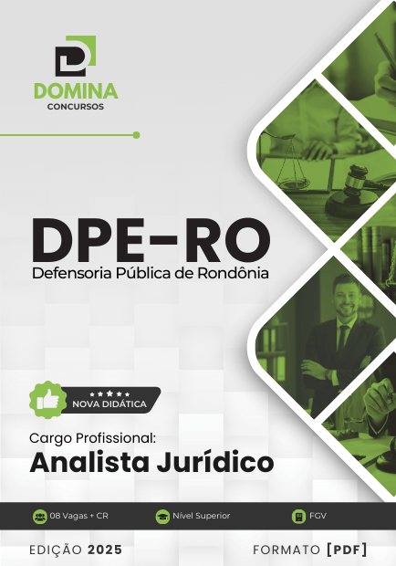 Apostila Analista Jurídico DPE RO 2025