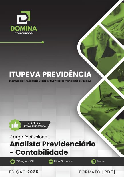 Apostila Analista de Contabilidade Itupeva Previdência SP 2025