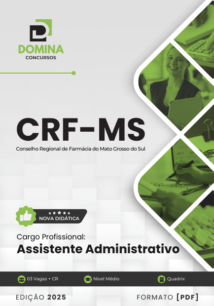 Apostila Assistente Administrativo CRF MS 2025