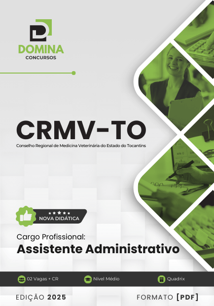 Apostila Assistente Administrativo CRMV TO 2025