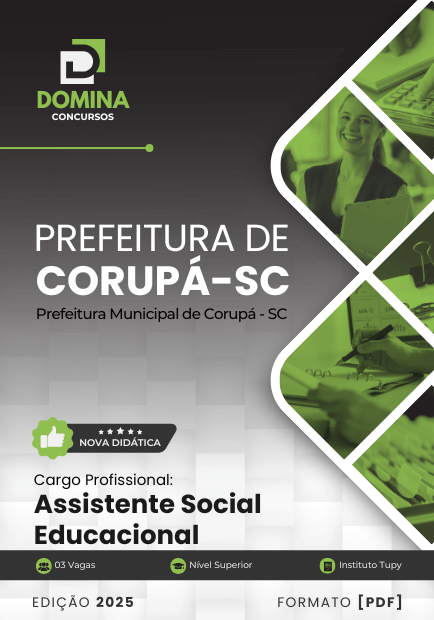 Apostila Assistente Social Corupá SC 2025