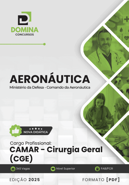 Apostila CAMAR Cirurgia Geral Aeronáutica 2025