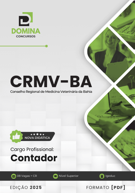 Apostila Contador CRMV BA 2025