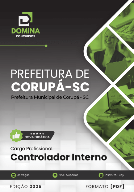 Apostila Controlador Interno Corupá SC 2025