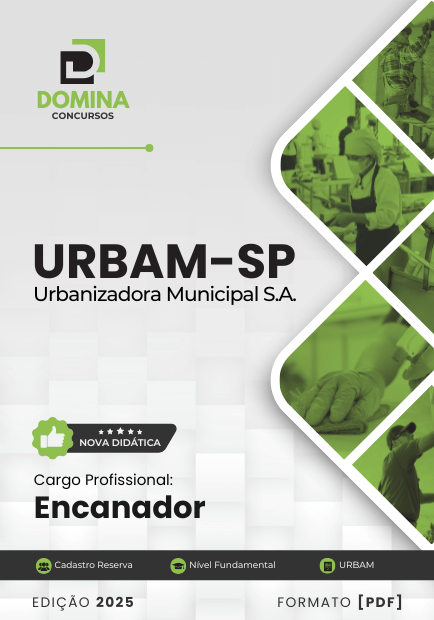 Apostila Encanador URBAM SP 2025