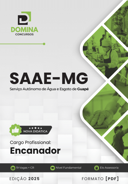 Apostila Encanador SAAE Guapé MG 2025