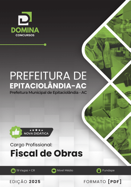Apostila Fiscal de Obras Epitaciolândia AC 2025
