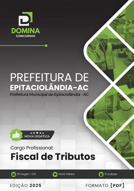 Apostila Fiscal de Tributos Epitaciolândia AC 2025