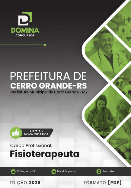 Apostila Fisioterapeuta Cerro Grande RS 2025