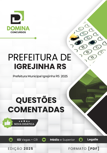 100 Questões Comentadas Igrejinha RS 2025