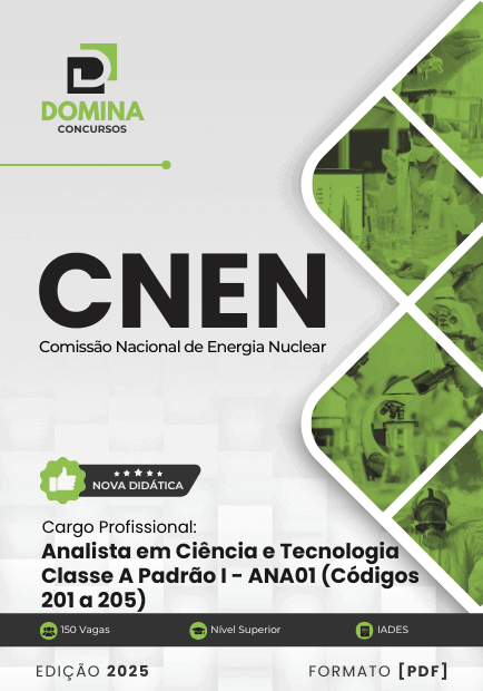 Apostila Analista em Ciência e Tecnologia ANA01 CNEN 2025