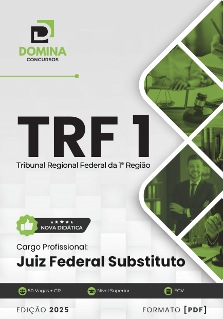 Apostila Juiz Federal Substituto TRF 1 2025