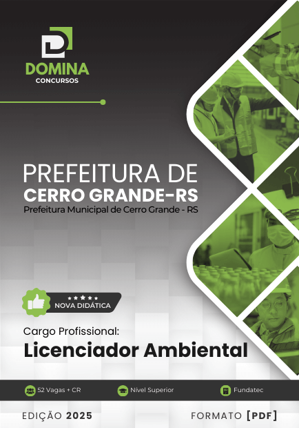 Apostila Licenciador Ambiental Cerro Grande RS 2025