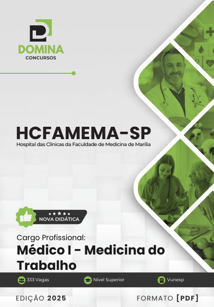 Apostila Médico Medicina do Trabalho HCFAMEMA SP 2025