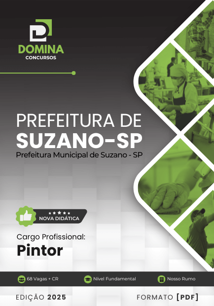 Apostila Pintor Suzano SP 2025