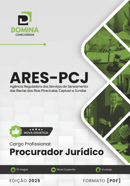 Apostila Procurador Jurídico ARES PCJ 2025