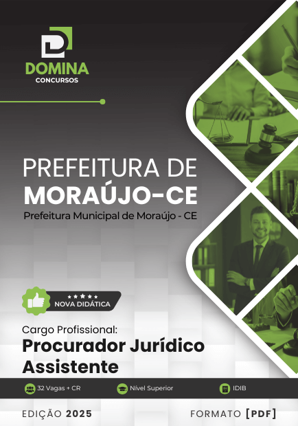 Apostila Procurador Jurídico Assistente Moraújo CE 2025