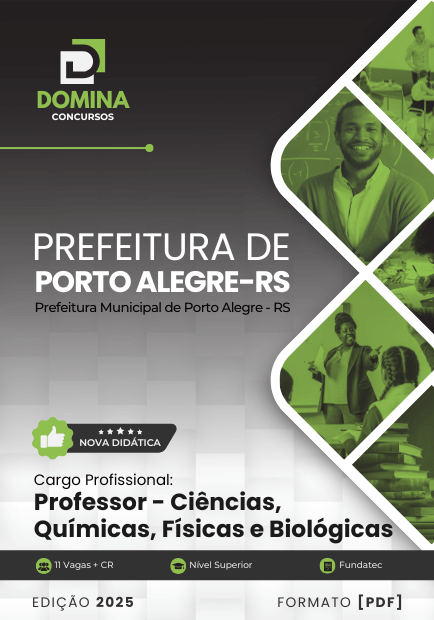 Apostila Professor de Ciências Porto Alegre RS 2025