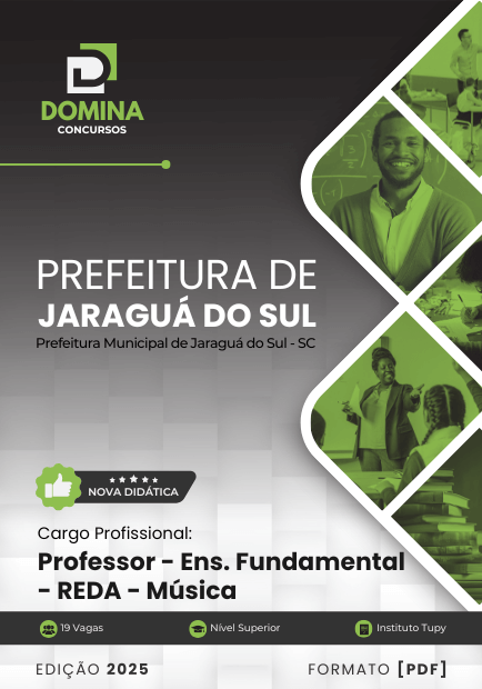 Apostila Professor de Música Jaraguá do Sul SC 2025