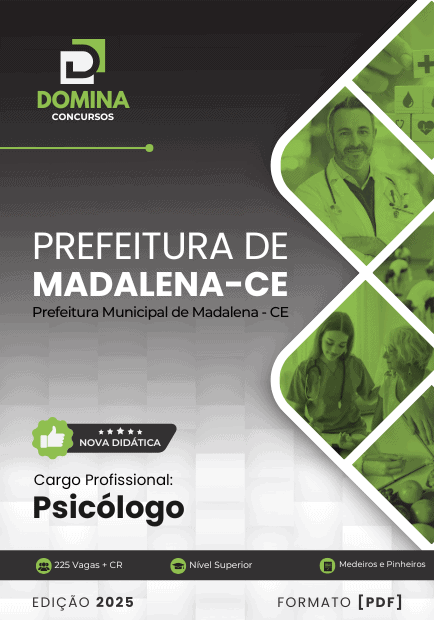 Apostila Psicólogo Madalena CE 2025