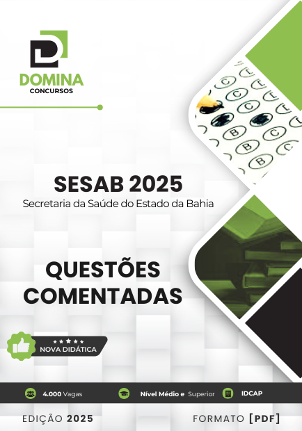 60 Questões Comentadas SESAB 2025