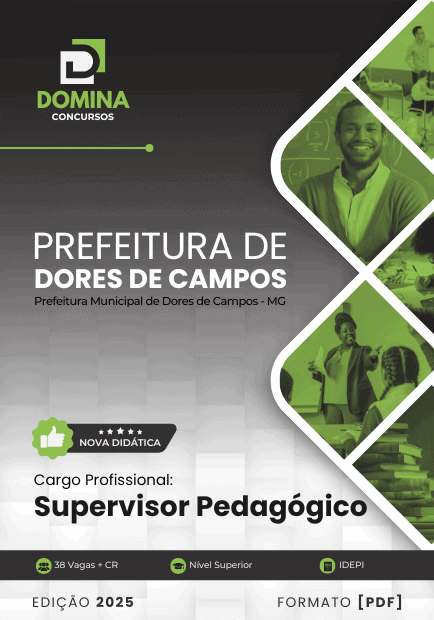 Apostila Supervisor Pedagógico Dores de Campos MG 2025