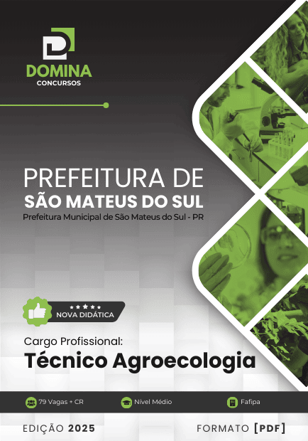 Apostila Técnico Agroecologia São Mateus do Sul PR 2025
