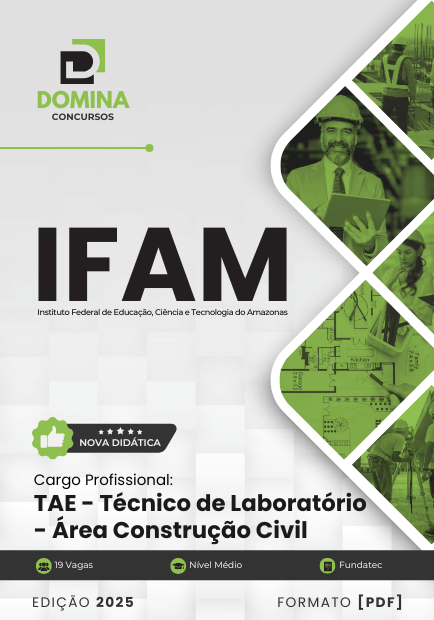 Apostila Técnico de Laboratório Construção Civil IFAM 2025