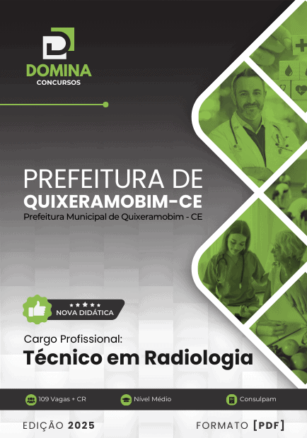 Apostila Técnico em Radiologia Quixeramobim CE 2025