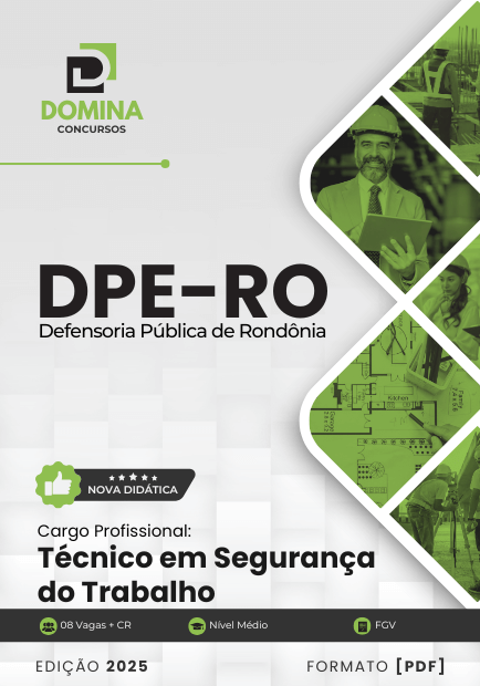 Apostila Técnico em Segurança do Trabalho DPE RO 2025