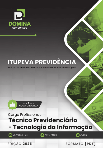 Apostila Técnico de TI Itupeva Previdência SP 2025