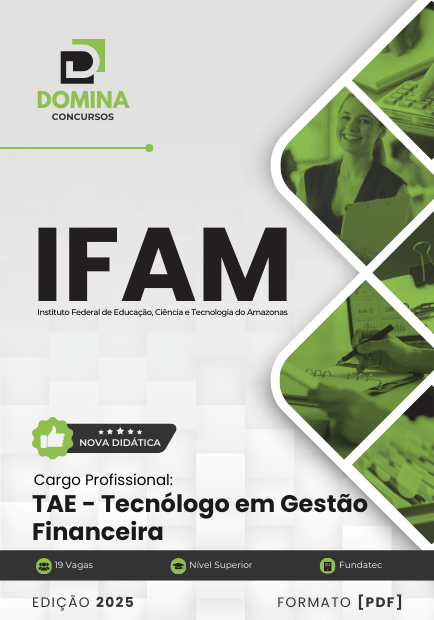 Apostila Tecnólogo em Gestão Financeira IFAM 2025