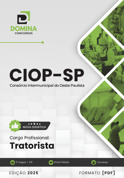 Apostila Tratorista CIOP SP 2025