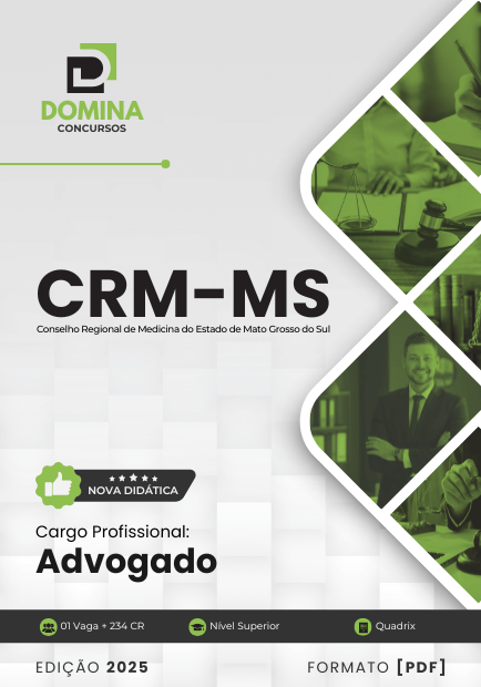 Apostila Advogado CRM MS 2025