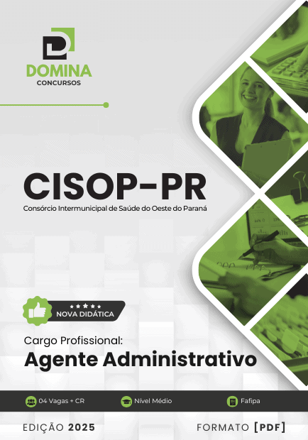 Apostila Agente Administrativo CISOP PR 2025