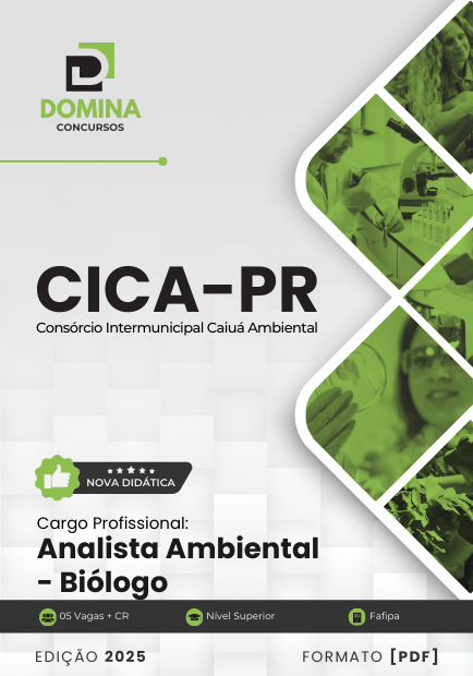 Apostila Analista Ambiental - Biólogo CICA PR 2025