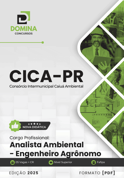 Apostila Analista Ambiental - Engenheiro Agrônomo CICA PR 2025